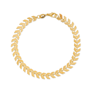 Pulseira  de Seta Banhado a Ouro 24k